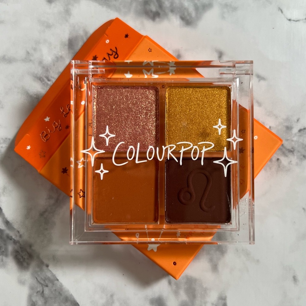 ♌ ColourPop Big Leo Energy Eyeshadow Quad